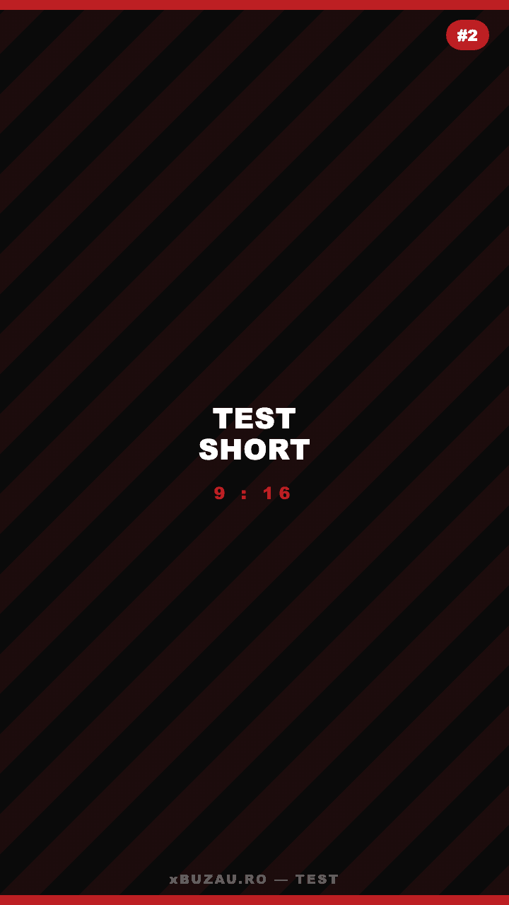 [TEST] Short: Moment surprins în Buzău
