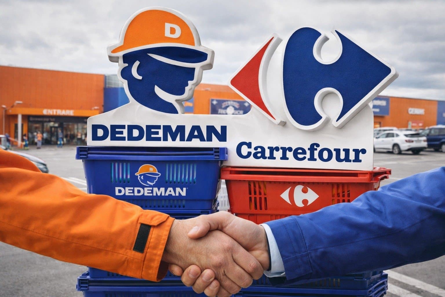 Tranzacție de amploare în retail: Dedeman preia Carrefour România